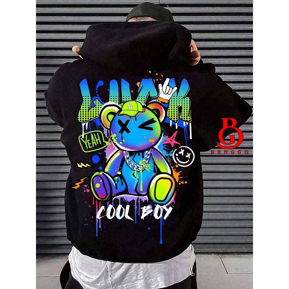 BENGGO.ID | Jaket Hoodie Terbaru / Hoodie Pria Keren / Hoodie Pria Kece / Hoodie Pria Boxy / Hoodie 