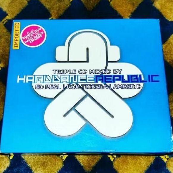 CD Hard Dance Republic - EDM House Rave Dance 3 CD + DVD