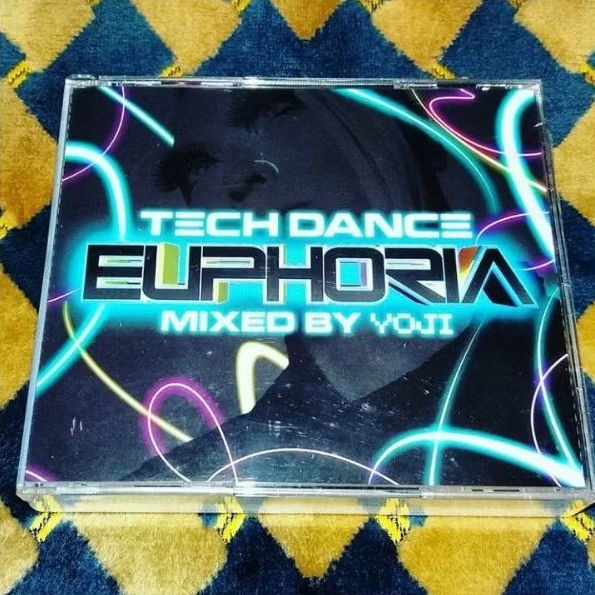 CD Tech Dance Euphoria Mixed by Yoji EDM House Rave Dance Electronic isi 3 CD