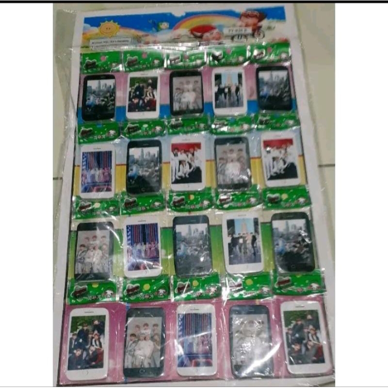 

isi 20 pcs penghapus karakter hp