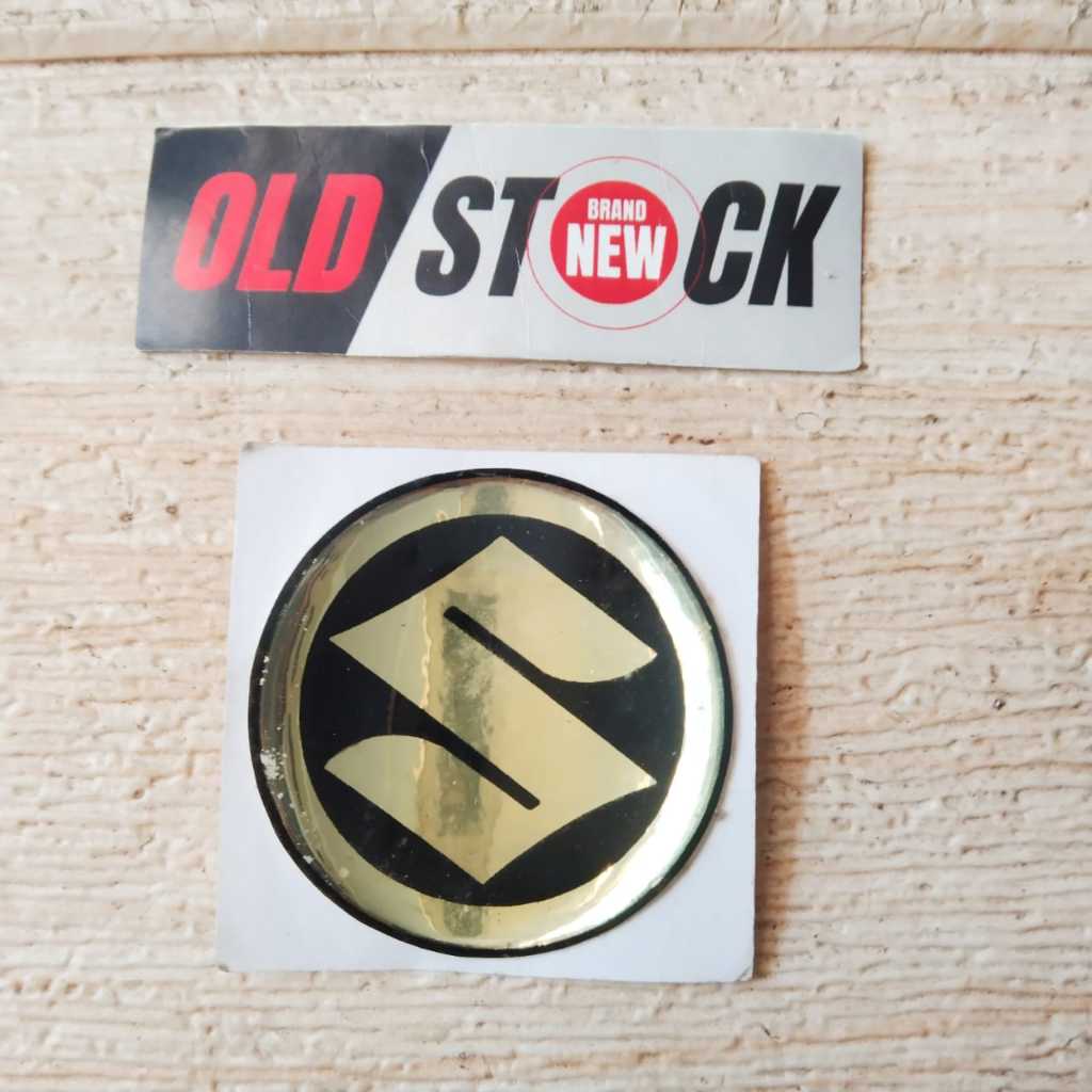 STICKER EMBLEM LOGO BULAT  SKYWAVE SPIN HAYATE SATRIA FU ARASHI SHOGUN