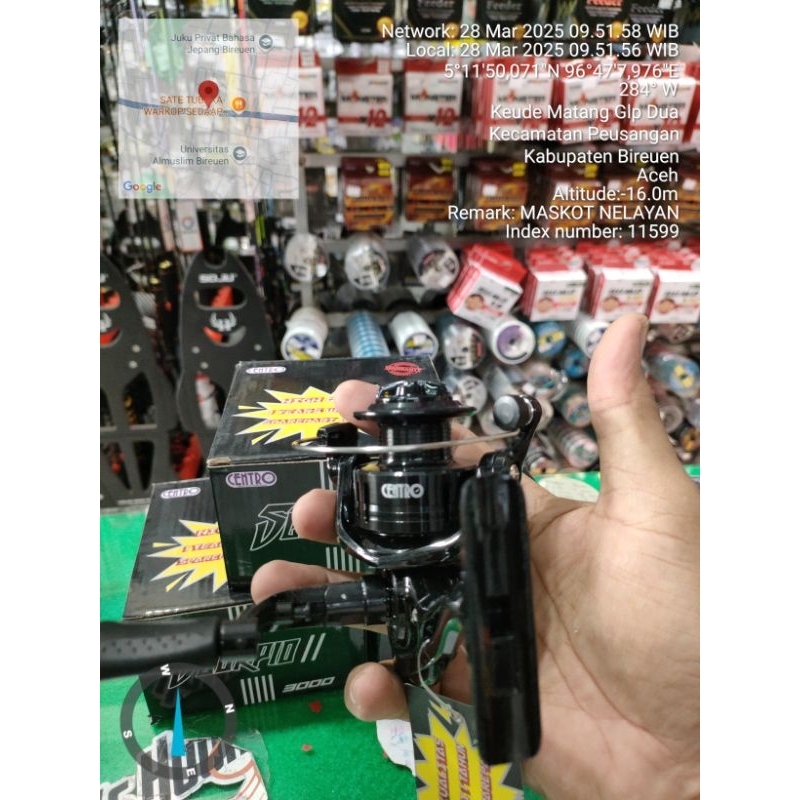 REEL CENTRO SCORPION II 3000