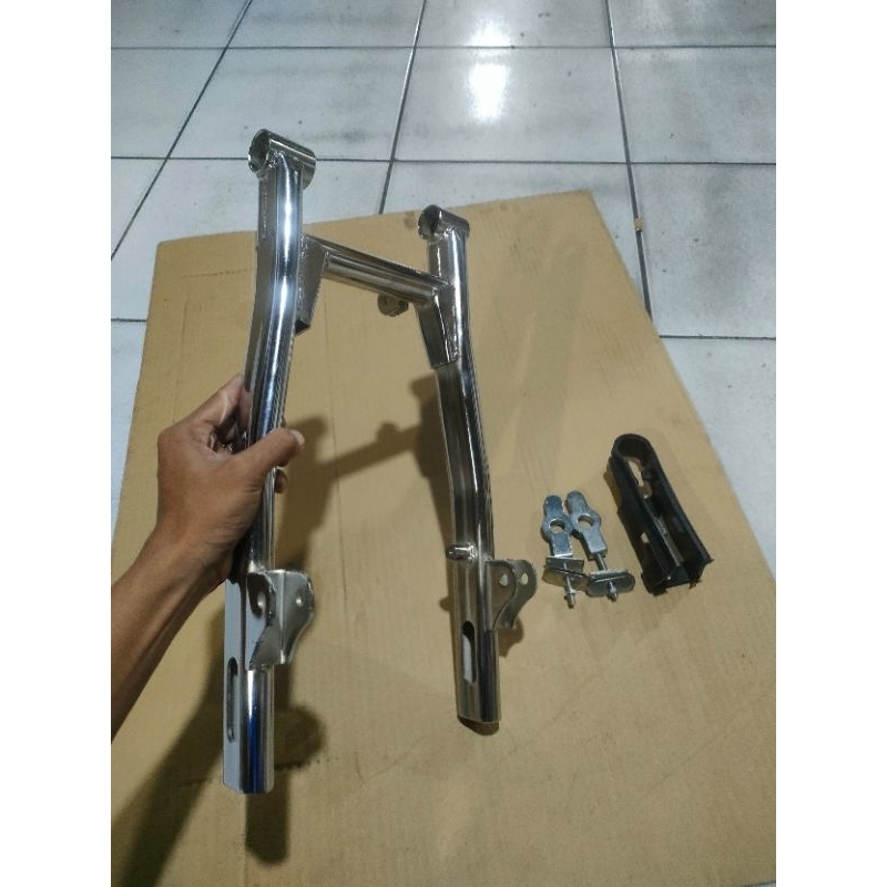 AREM K2R PNP HONDA CB / SWING AREM BELAKANG K2R PNP HONDA CB SET KARET + STELAN