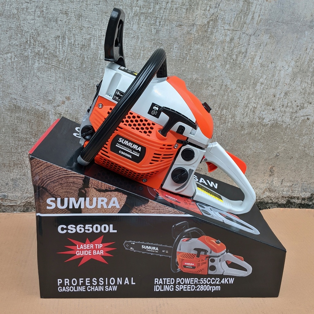 CHAINSAW | GERGAJI MESIN LASER 22 inch SUMURA