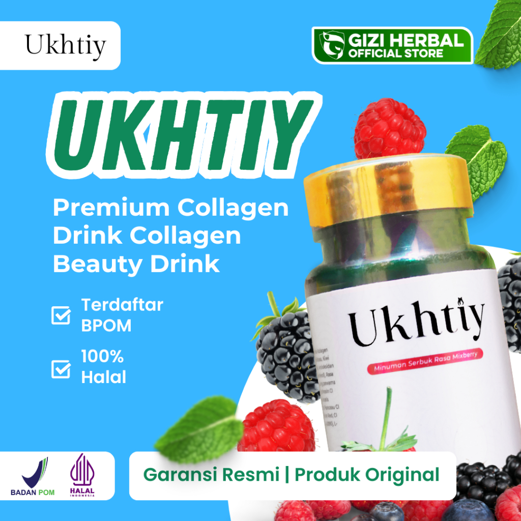 UKHTIY Premium Collagen Drink | Collagen Beauty Drink 55 gram