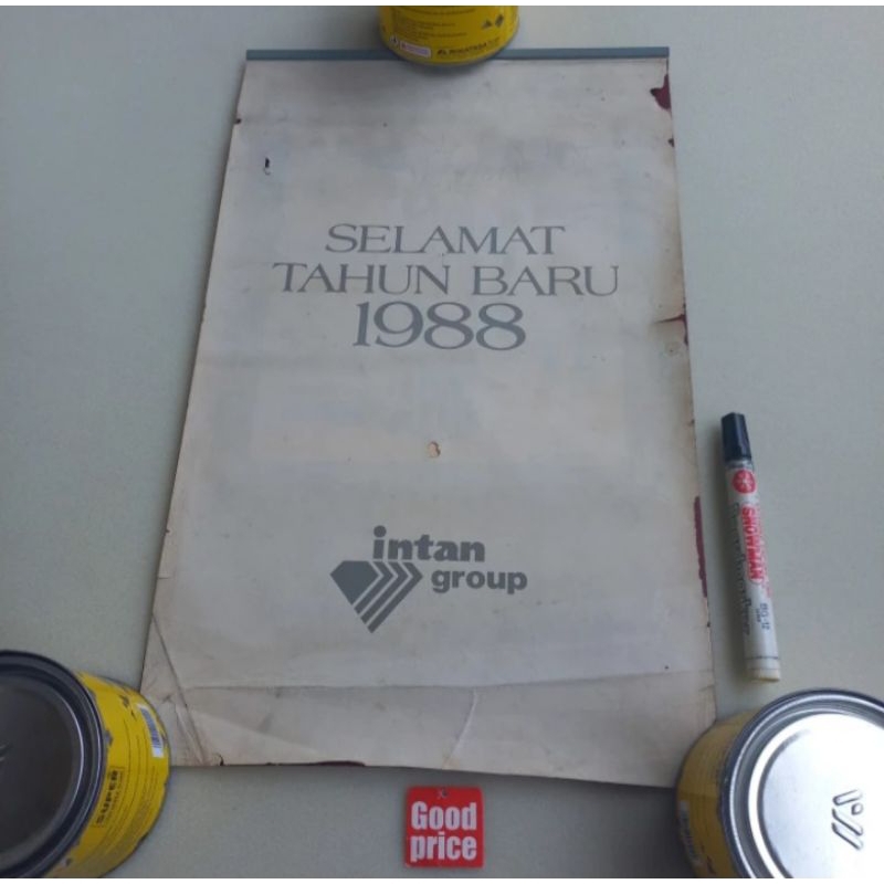 

Kalender 1988 Intan Group gambar lukisan
