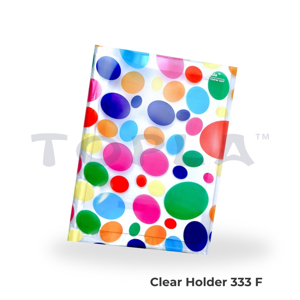 

Clear Holder 333 Document Keeper Topla F4 Folio 20 /40 Pockets