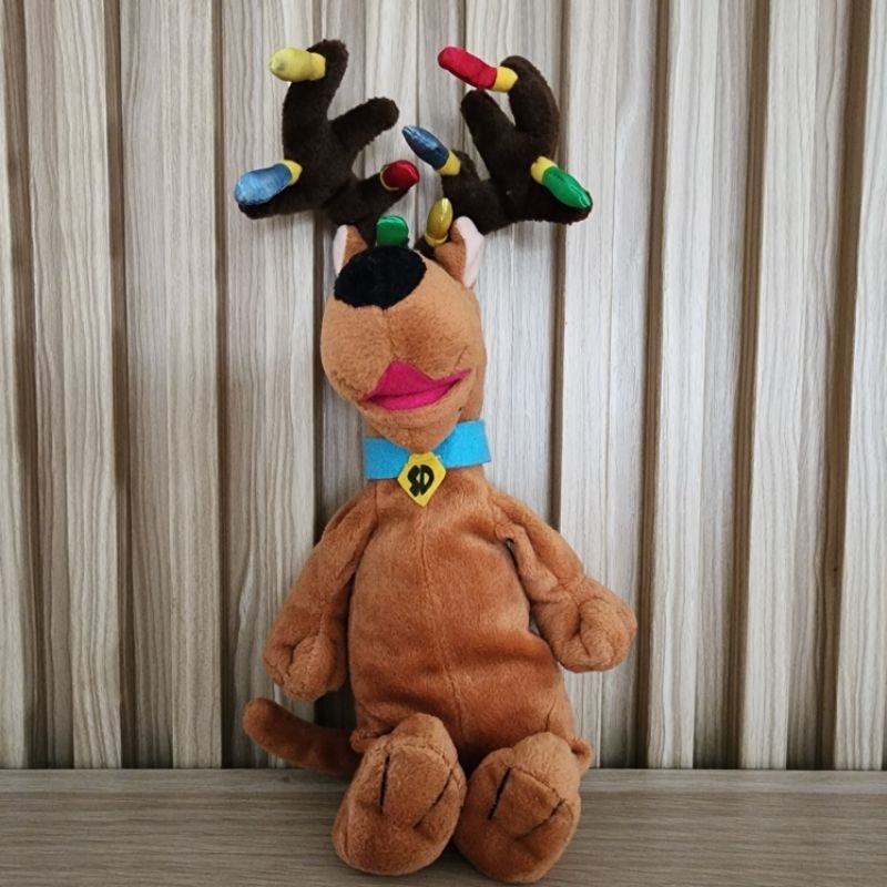 BONEKA SCOOBY DOO REINDEER VINTAGE 1998