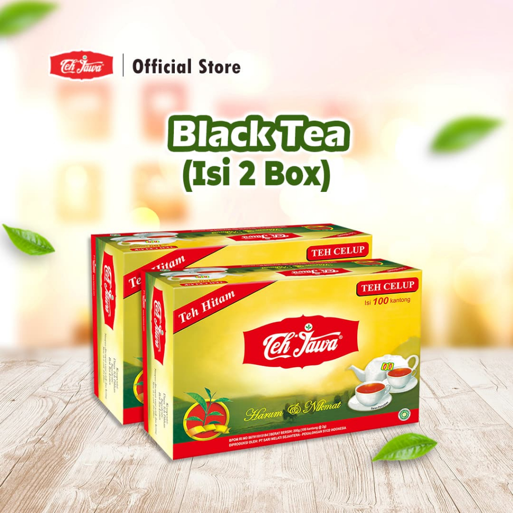 

[Twinpack] Teh Jawa BKS Blacktea Celup isi 100