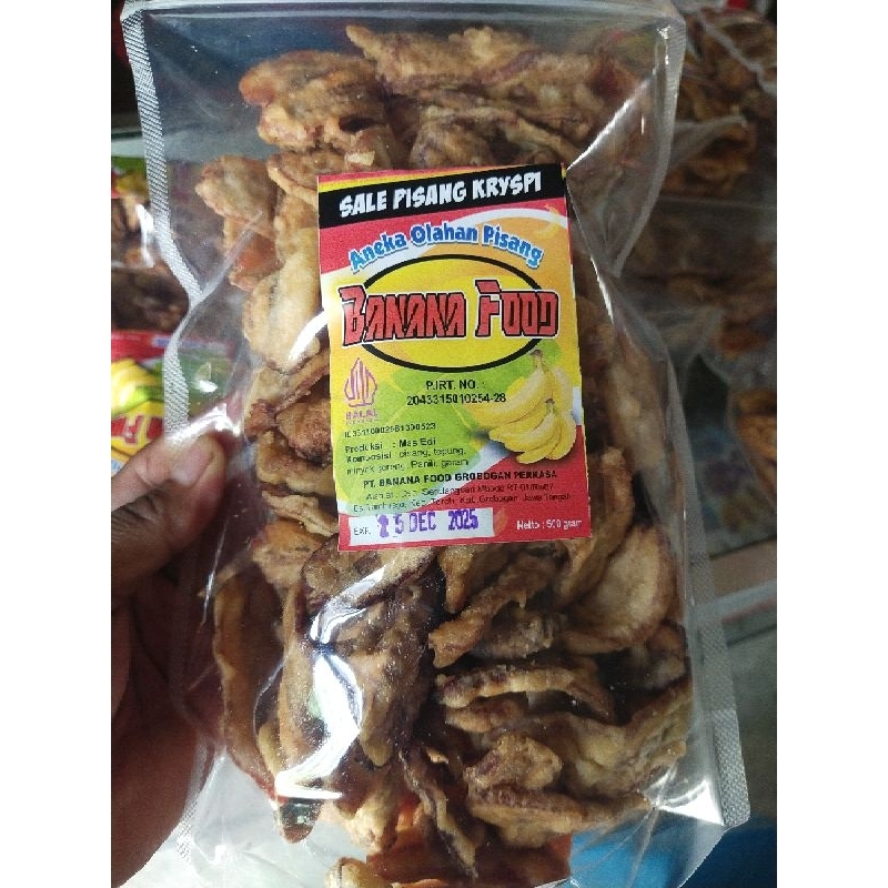 

Sale Pisang Krispy BANANA Food 500g