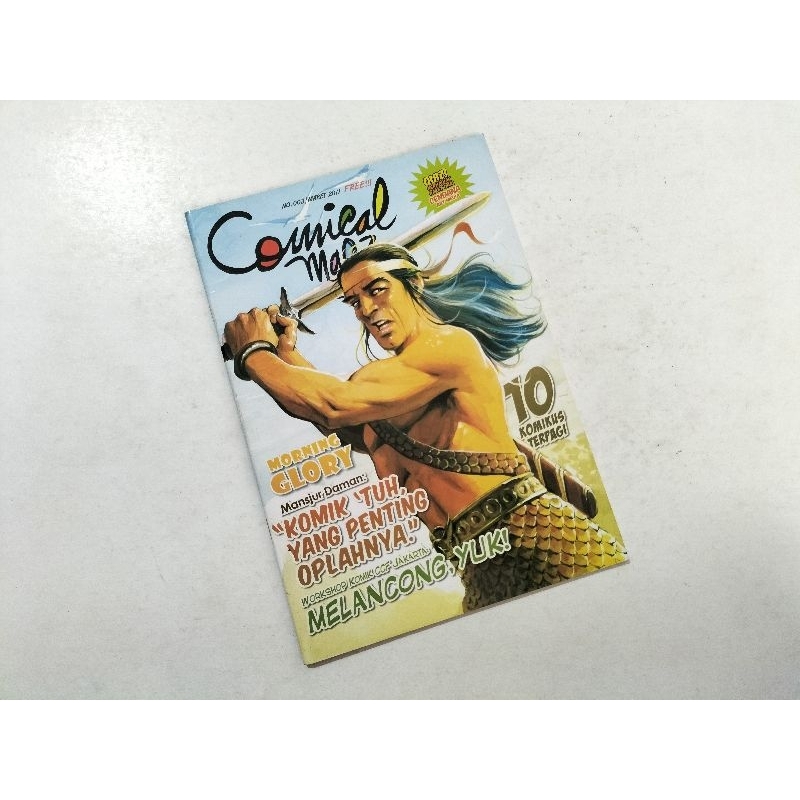 Majalah Comical Magz #0003 (Maret 2011, Artikel : Mansjur Daman + Komik Roseta)