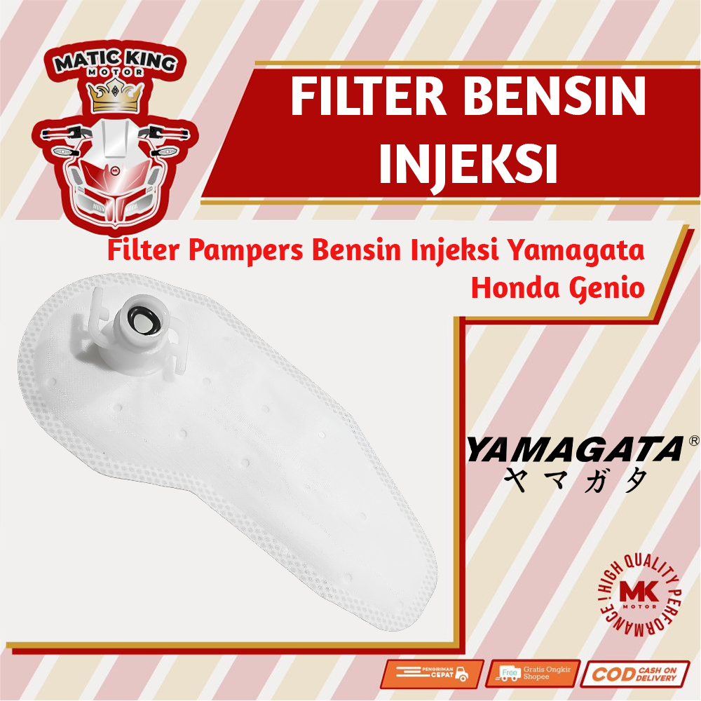 Yamagata Filter Bensin Pampers Injeksi Honda Beat Genio Scoopy Deluxe New 2021 K0J