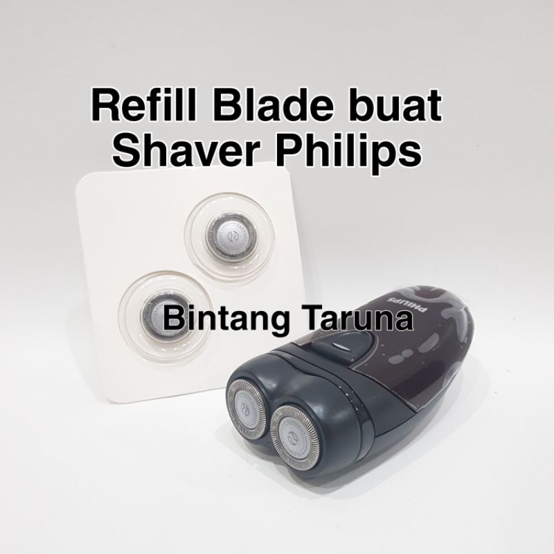 Refill Blade Philips Mata Pisau buat Alat Cukur Philips PQ206 Shaver Head Replacement for Philips