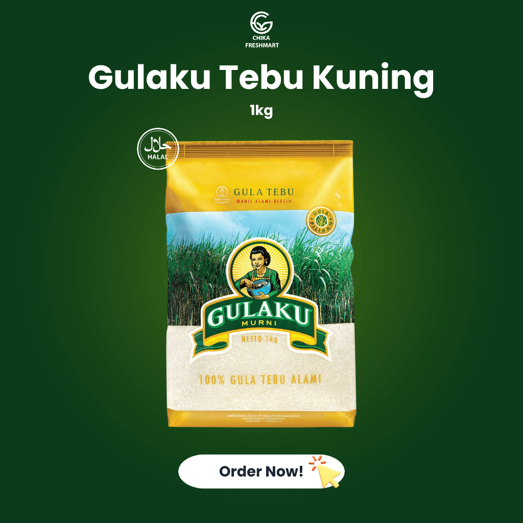 

Gulaku Tebu Kuning Ukuran 1kg Murah