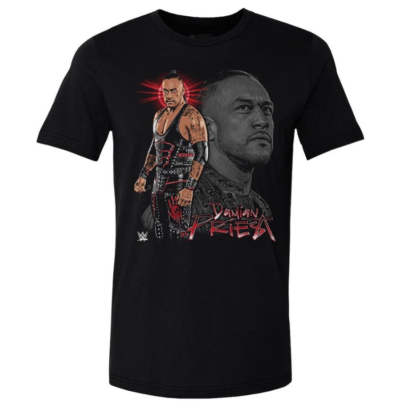 KAOS TSHIRT WWE DAMIAN PRIEST VINTAGE