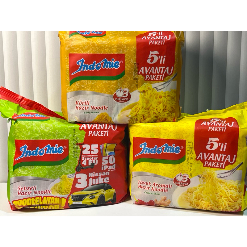 

Indomie Turki 100%asli 3 rasa