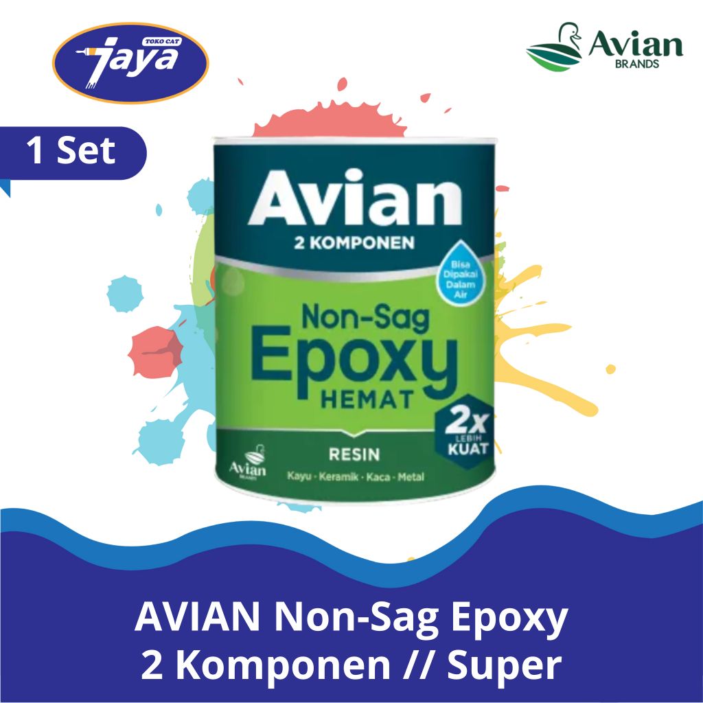 Avian Non-Sag Epoxy Hemat Kemasan Kecil