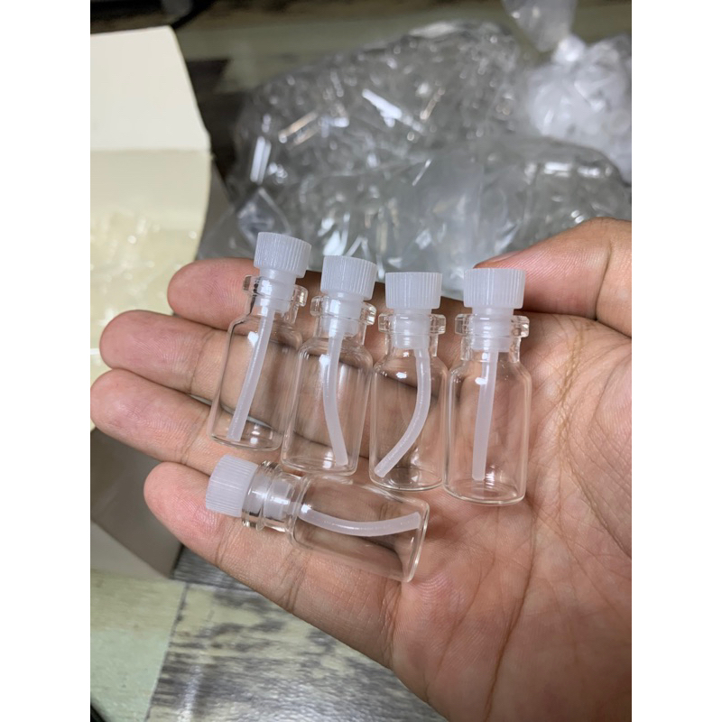 Botol Kosong Boto Kaca Tester - Botol Souvenir 2,5ml