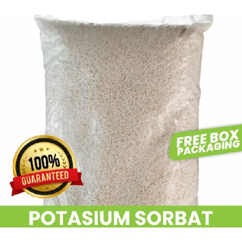 

Pengawet makanan-potasium sorbat-100gr-repack