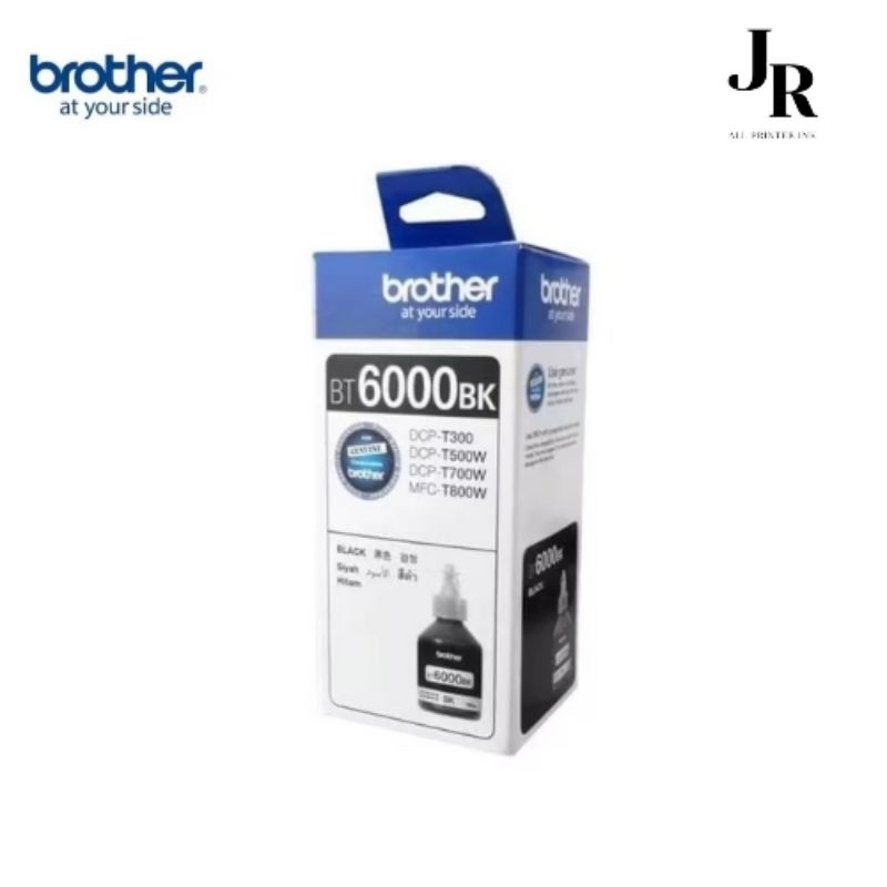 TINTA BROTHER BT 6000 BK FOR INK PRINTER DCP-T300 / DCP-T500W / DCP-T700W / DCP-T800W-HITAM