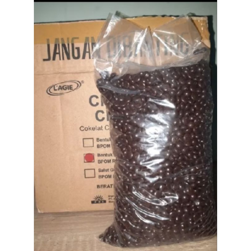 

L'agie-choco chip dark-1kg-repack