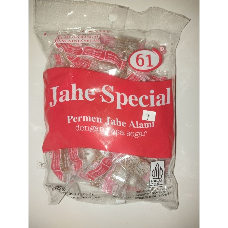 

Jahe Spesial - Permen Jahe Alami