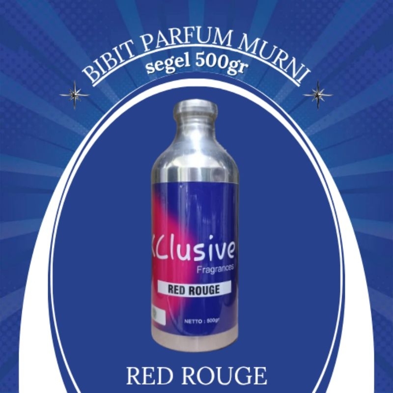 PARFUM RED ROUGE INSPIRED BACARAT BY XCLUSIVE SEGEL 500GR