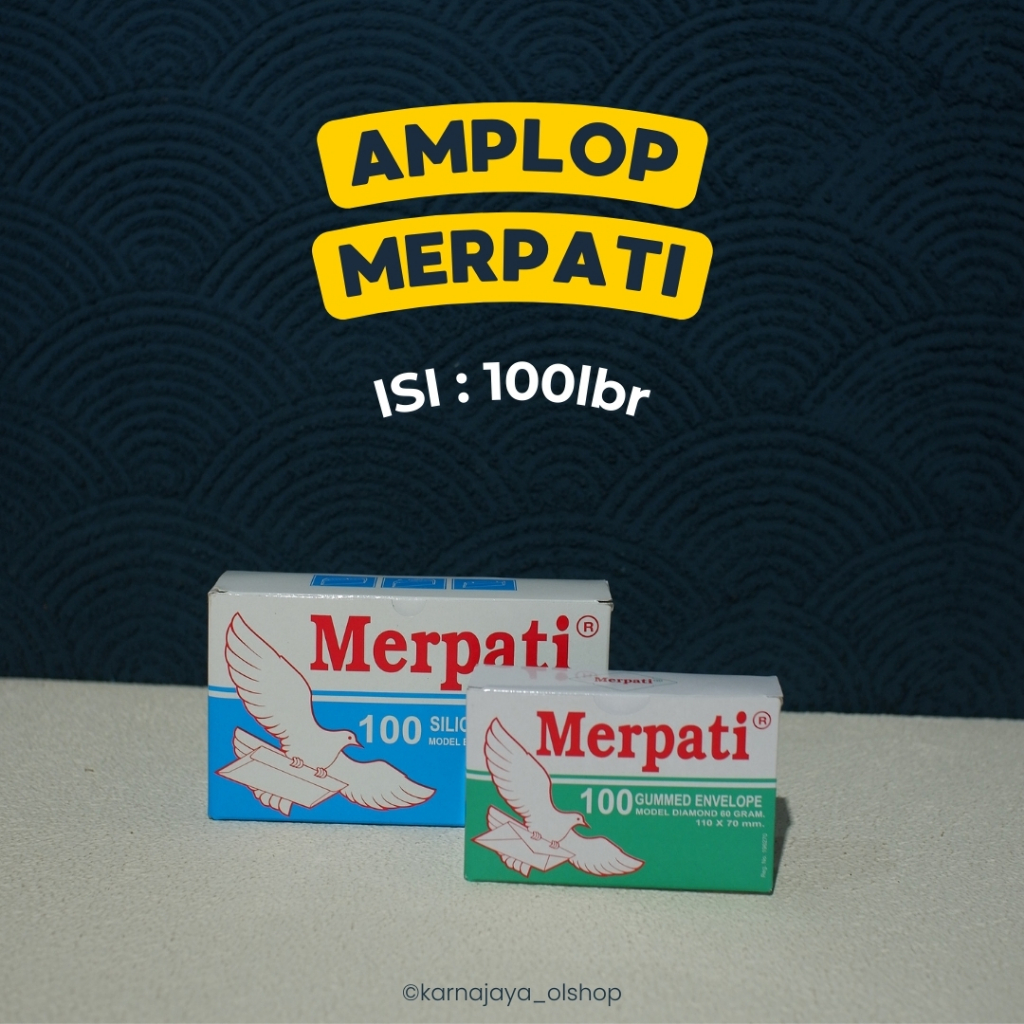 

Amplop Merpati Isi 100 Lembar - Amplop Surat Undangan