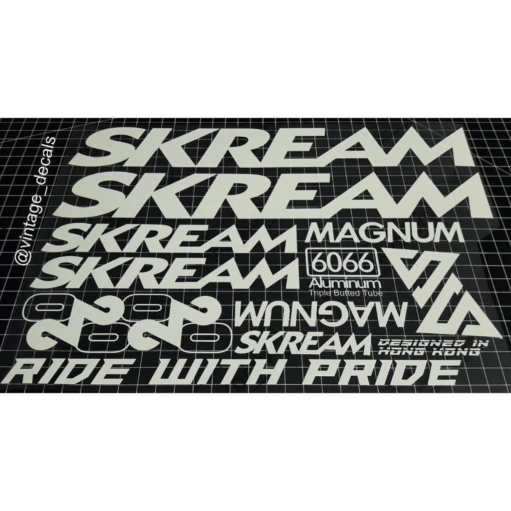 decals replacement SKREAM magnum 20 22 2016