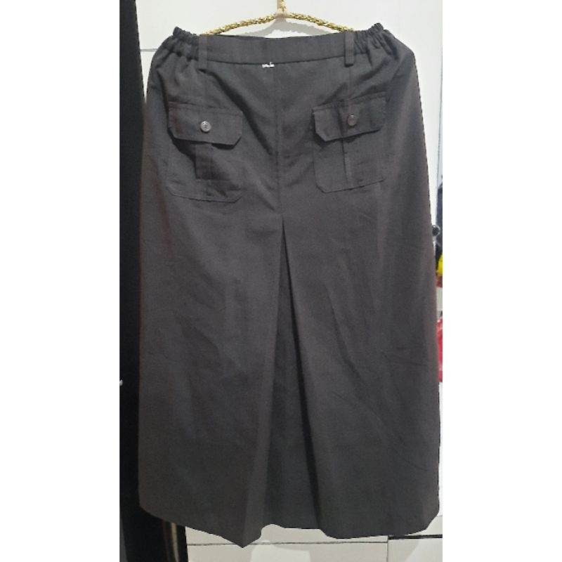 Preloved - Rok panjang sekolah rok pramuka