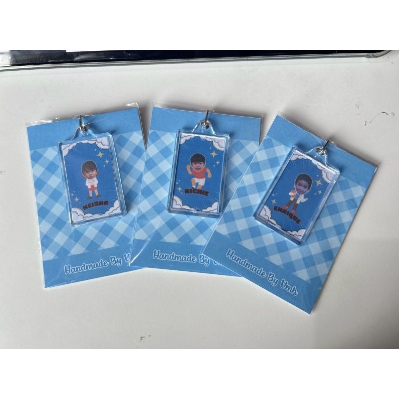 Gantungan Custom 2 Sisi Souvenir anak Ulang Tahun Pernikahan Free Desain Jambi Instant