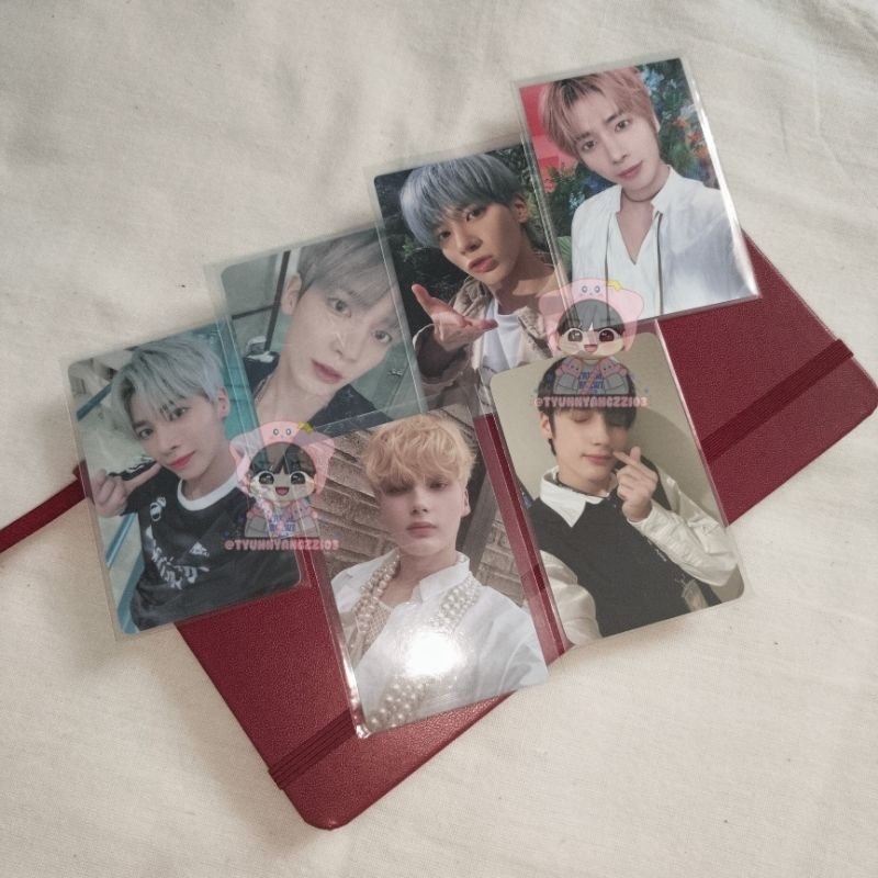 PC TXT PHOTOCARD TAEHYUN HUENINGKAI TUSPI FREEZE M2U FOE LZD SWEET 7NET MOAZONE ASM LD FREEFALL DICO