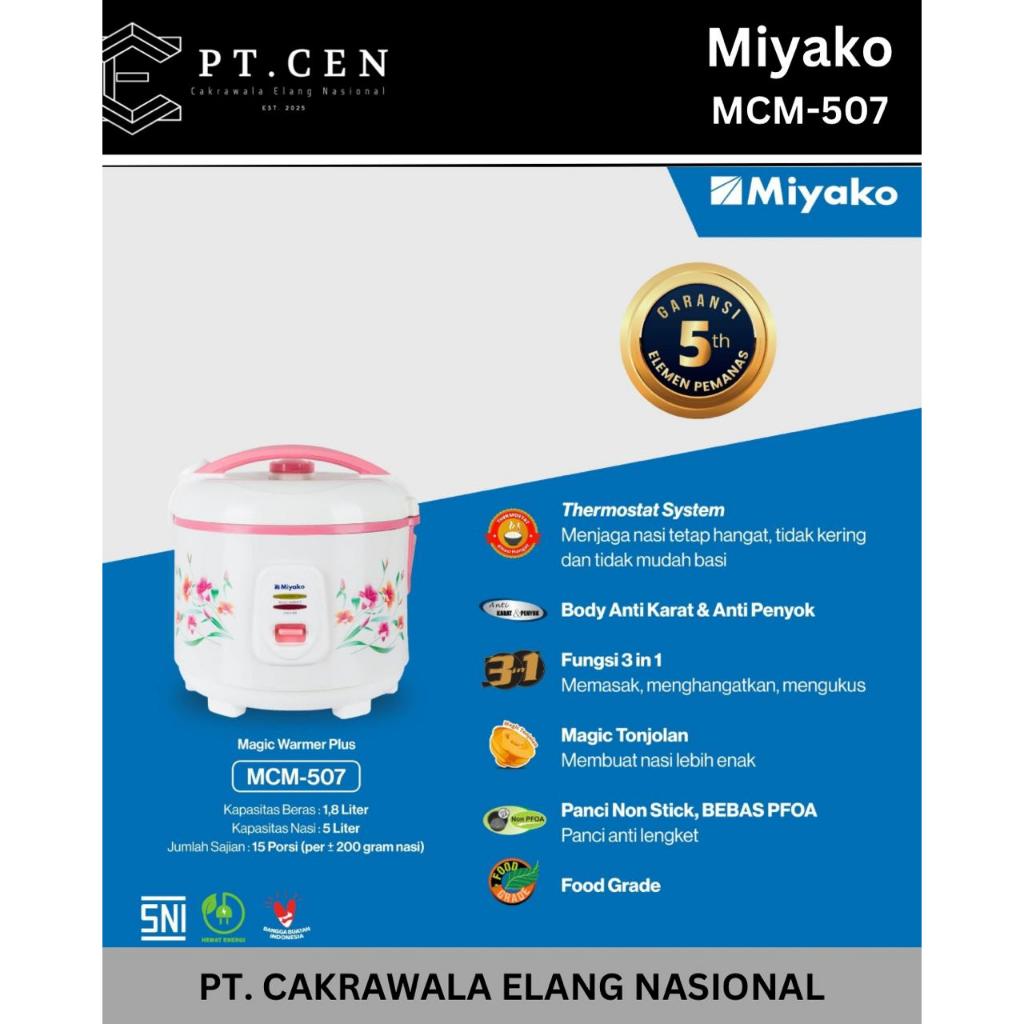 RICE COOKER MIYAKO MCM-507