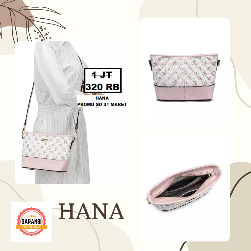 Tas HANA Wanita seri KAYLA ORIGINAL SALE sling bag