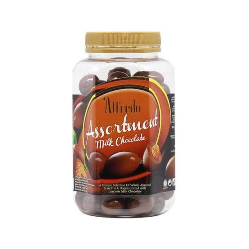 

alfredo assorment milk chocolate 450 gr