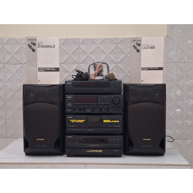 AIWA COMPO KARAOKE SET