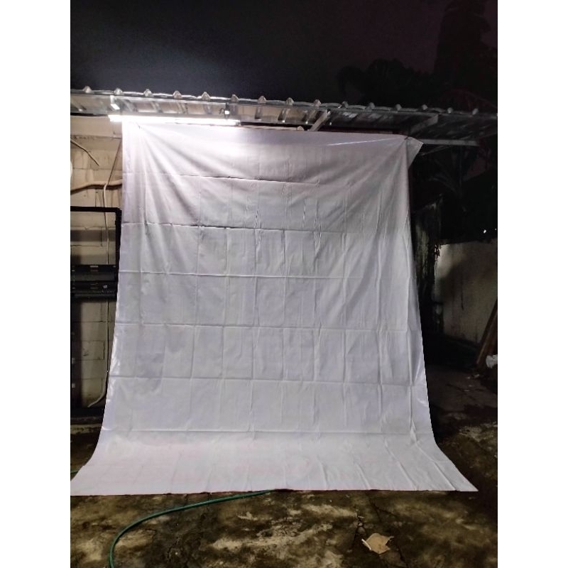 Spanduk/Baliho/Banner BEKAS 3M x 4M Mulus Bersih Polos Tebal