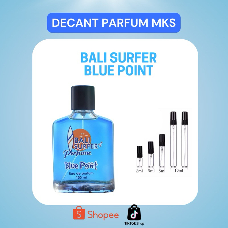 Decant Bali Surfer Blue Point For Him