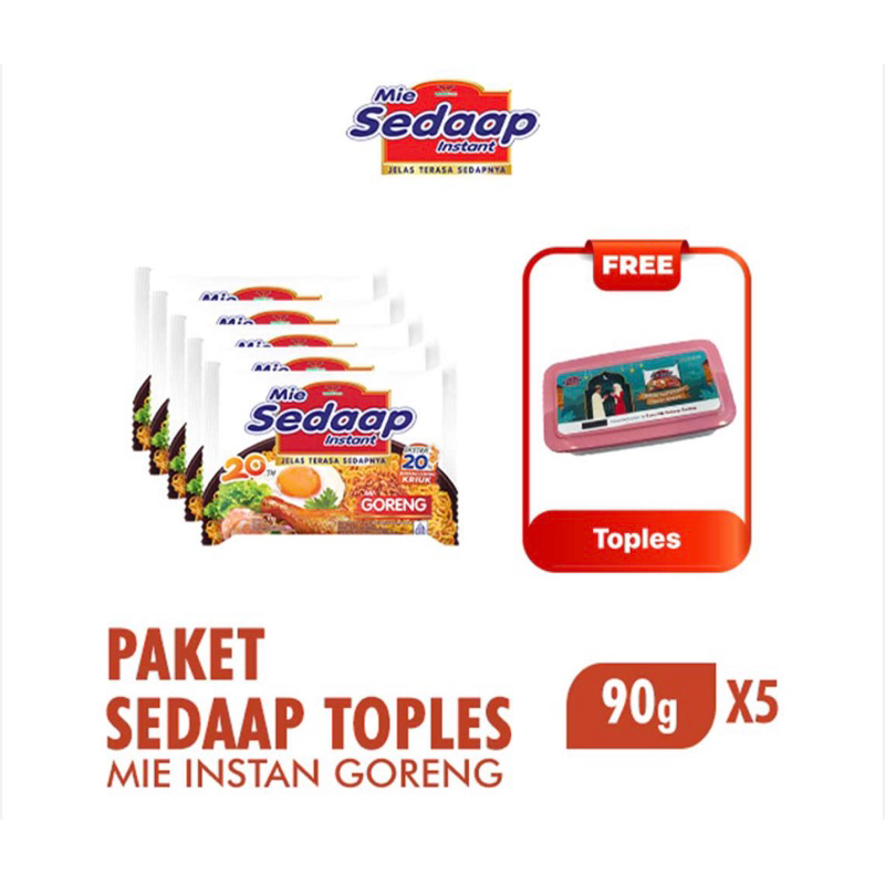 

Sedaap Mie Instan Goreng Paket Box Container