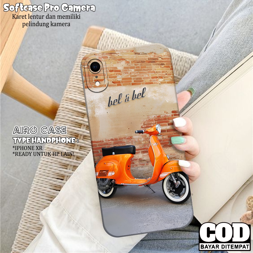 Case IPHONE X /XS Fashion Case VESPA Softcase IPHONE X /XS Case Pro Camera Casing IPHONE X /XS Pelin