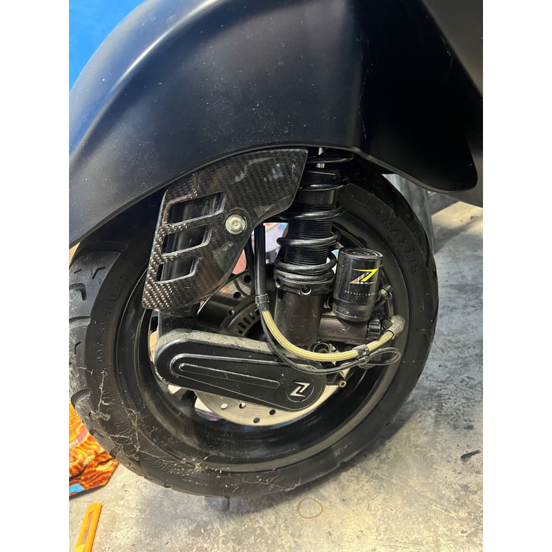 Shock Zelioni Black For Vespa Sprint Primavera LX S GT