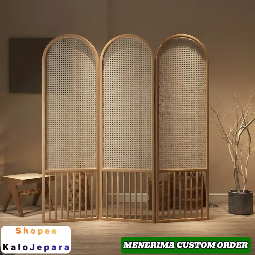Penyekat Ruang Minimalis Bisa Dikirim Ke [ Serang ] | Partisi Rotan | Jati Minimalis | Penyekat Ruan