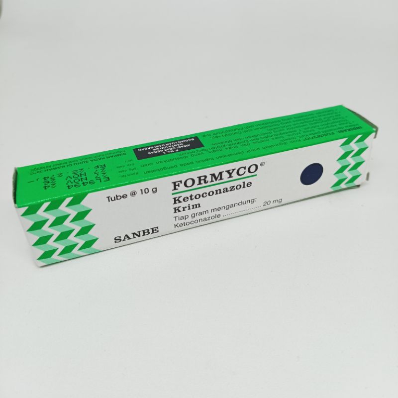 FORMYCO CREAM/ KETOCONAZOLE SALEP / ANTI JAMUR KUTU AIR PANU / TUBE 10 GRAM