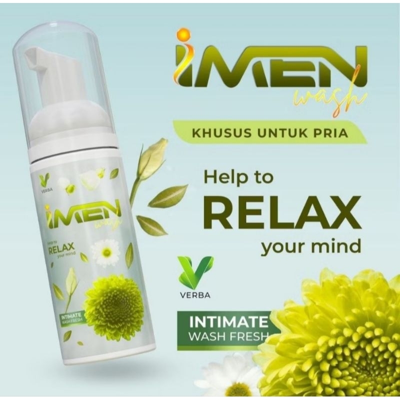 IMEN WASH Intimate Wash Fresh Foam / Sabun Pembersih Area Intim Khusus Pria