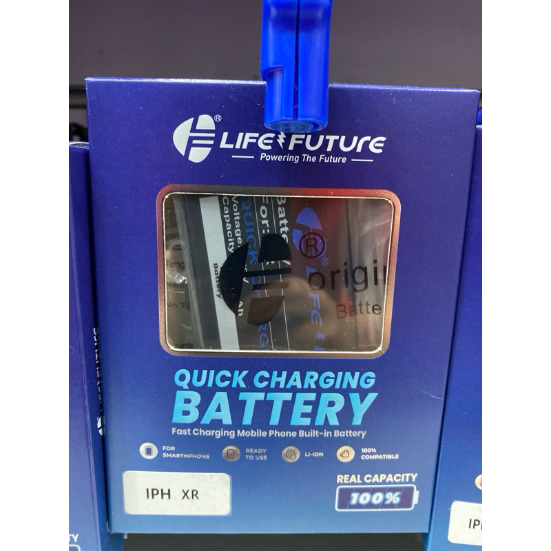 Batre batrei batterry iphone xr original life future