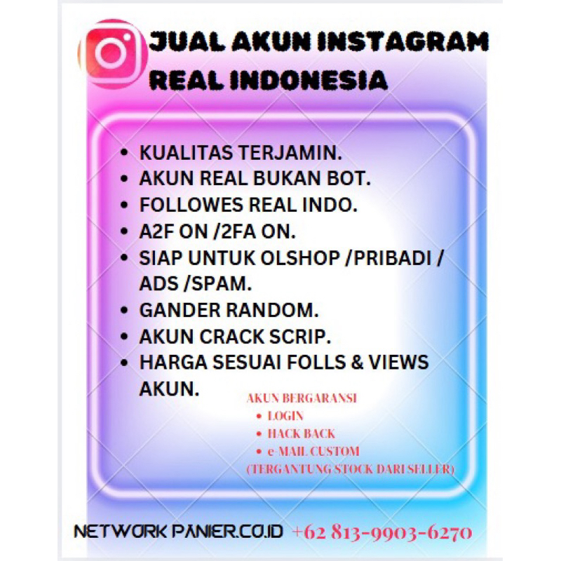 AKUN IG REAL INDO
