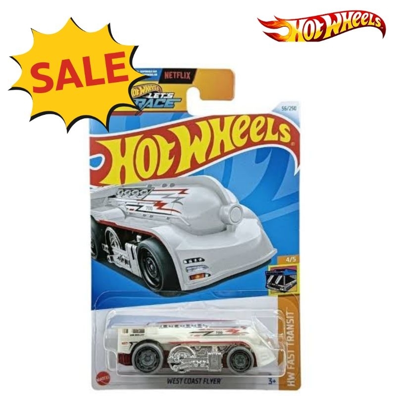Hot wheels west coast white