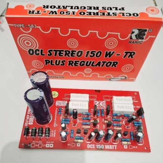 Kit Power Ocl Stereo -TR Plus Regulator
