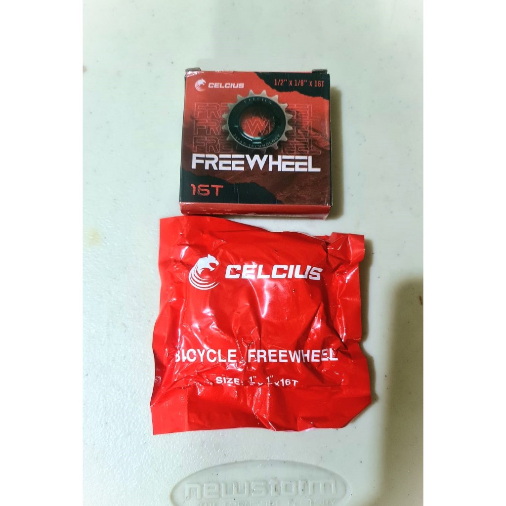 Gear Belakang Sepeda / Gir Sepeda Belakang / Sepeda BMX  /  Gear 16T Jangkrik Merk Celcius