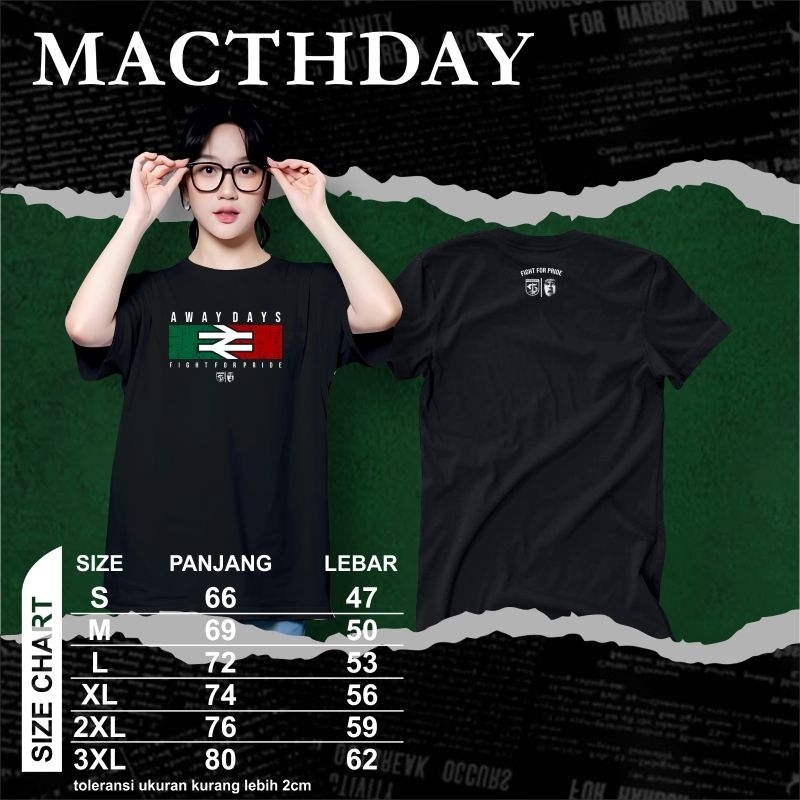 kaos persebaya awaydays